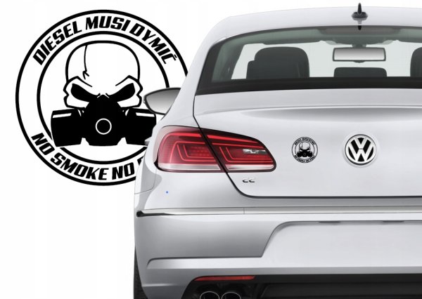 Наклейка дизельное топливо