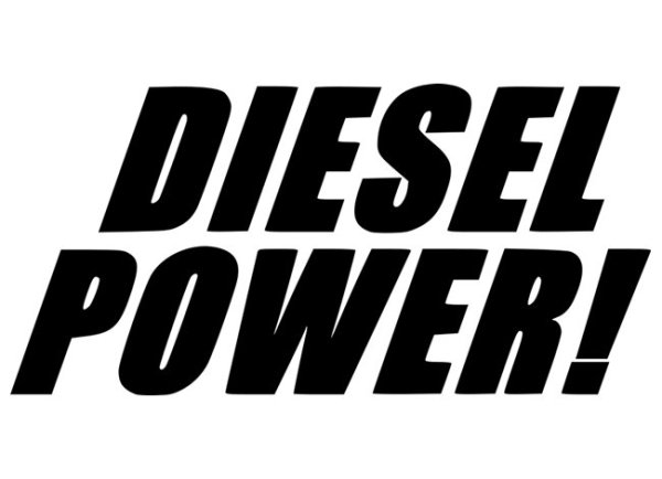 Турбодизель наклейка