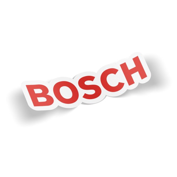 Наклейка Bosch металл