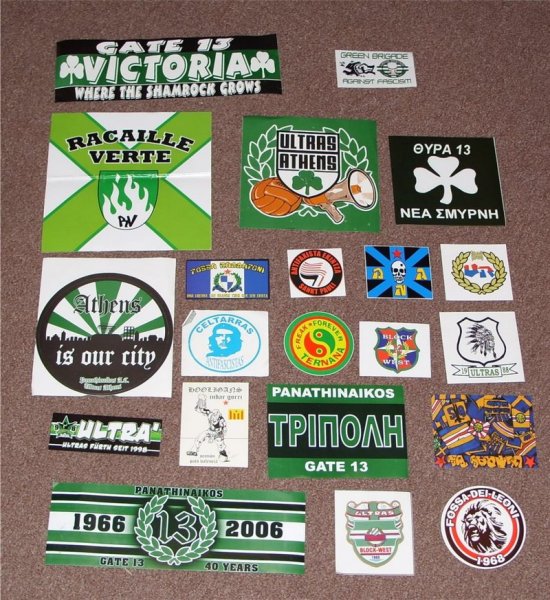 Стикеры наклейки фанатов ультрас