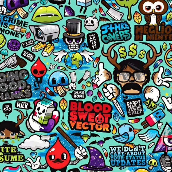 Наклейки вейпинг