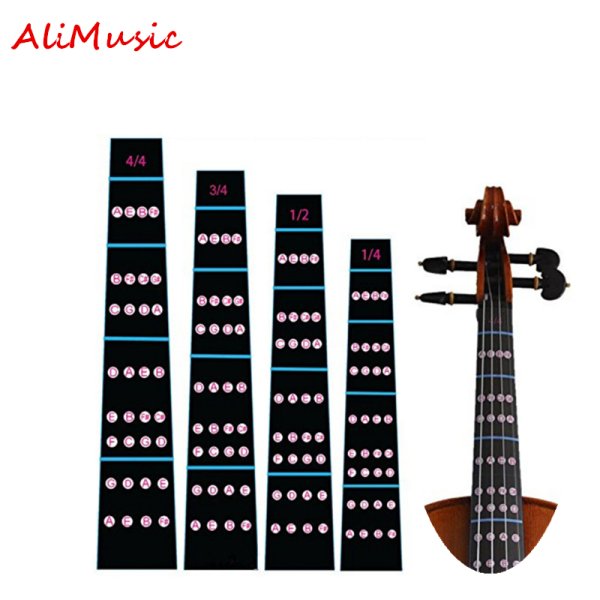 Накладка на гриф скрипки с ладами