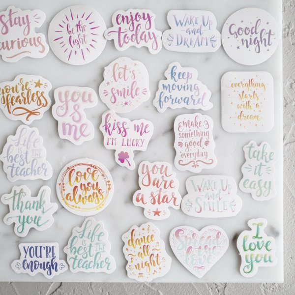 Наклейки фразы