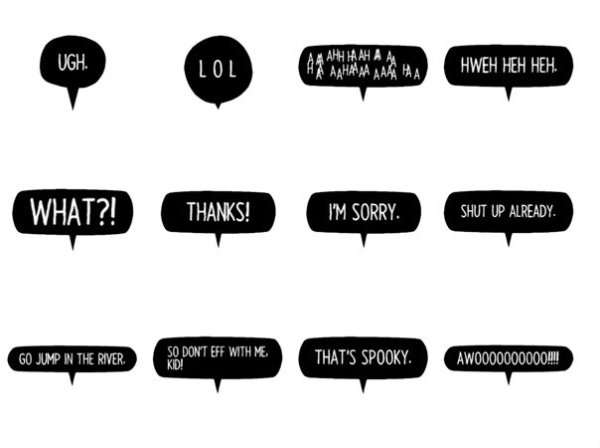 Стикер "цитаты"