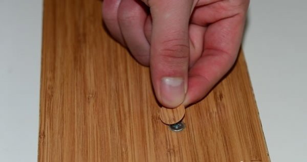 Заглушки самоклеящиеся на эксцентрик, Солнечный 074