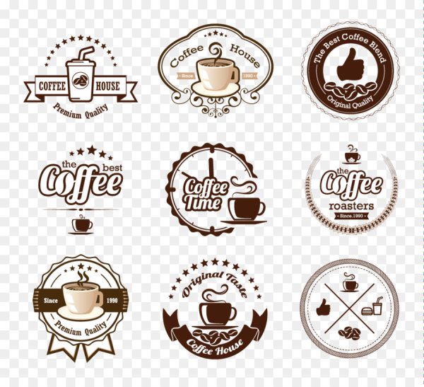 Лейбл для кофейни