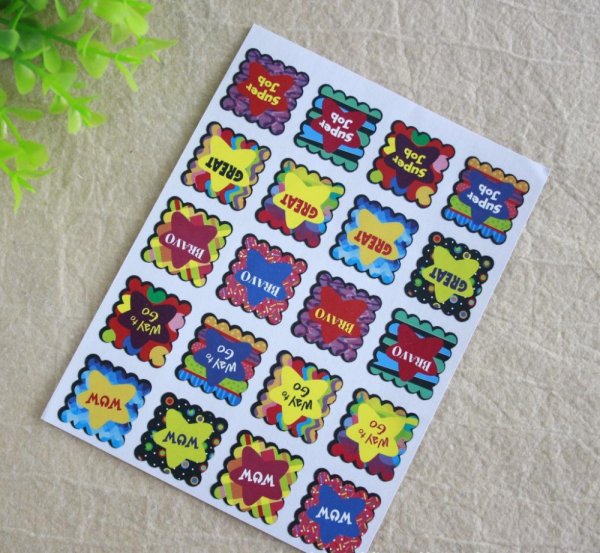 Стикер ароматизирован