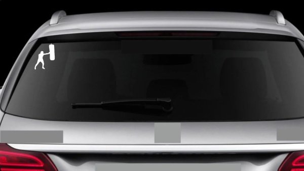 Наклейки на заднее стекло автомобиля