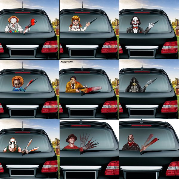 Наклейки на стекла авто