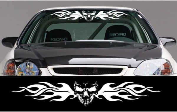 Наклейки на стекла автомобиля