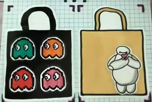 Бумажные сюрпризы шопперы