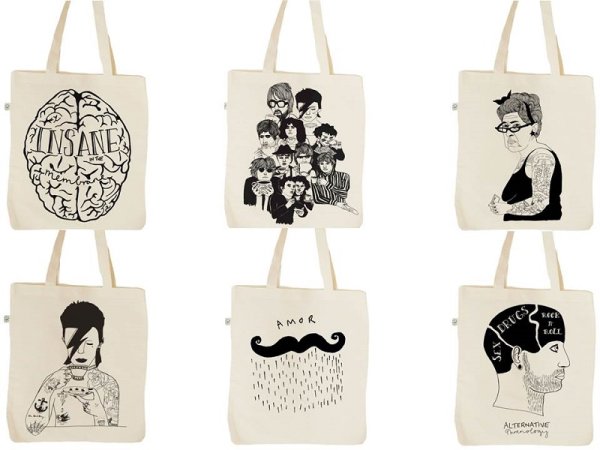 Прикольные принты для сумки