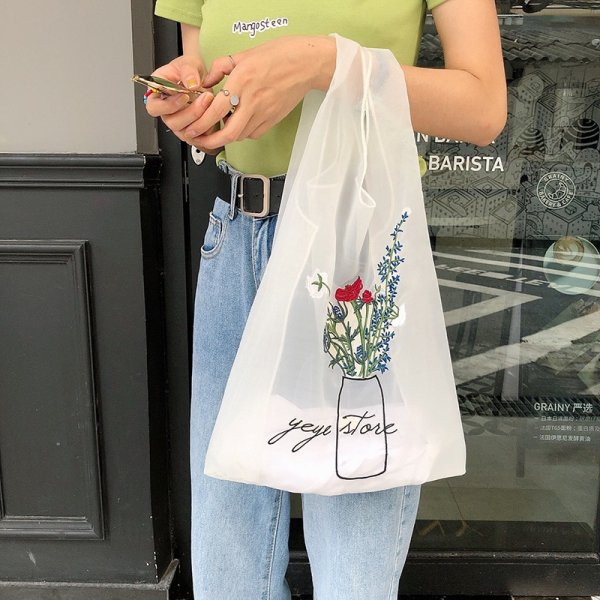 Шопперы с вышивкой