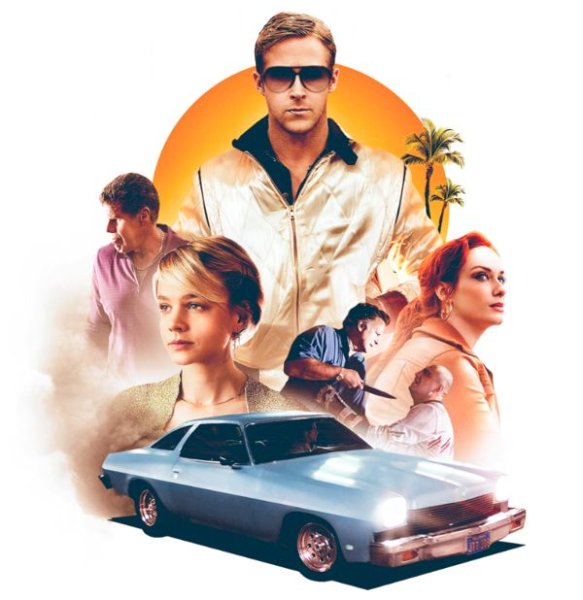 Райан Гослинг Постер арт