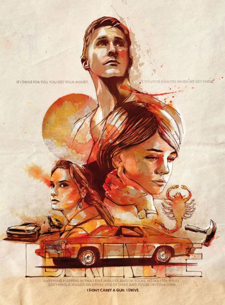 Райан Гослинг Retro Wave