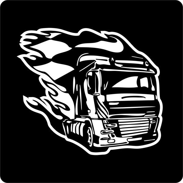 Наклейки на авто дальнобойщиков