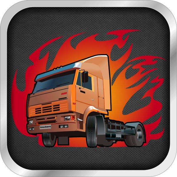 Грузовики с наклейками