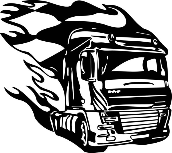 Надписи для дальнобойщиков