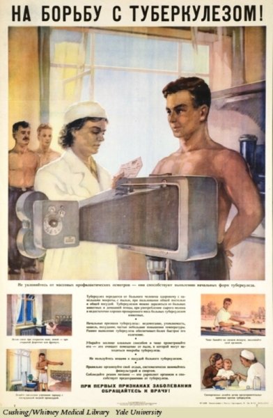Медицинские плакаты советских времен