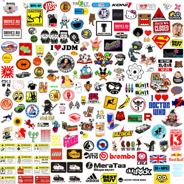 Цитаты на машину наклейки