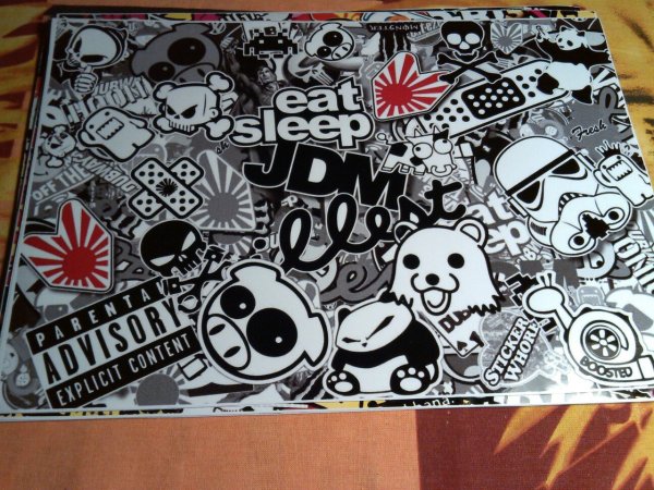 Наклейки на под