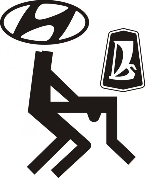 Прикольные логотипы на авто