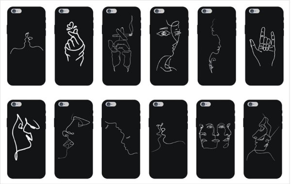 Распечатки для чехла на телефон