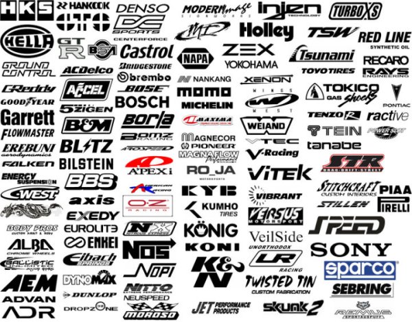 Спонсорские наклейки на авто