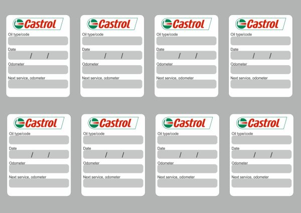 Бирки Castrol