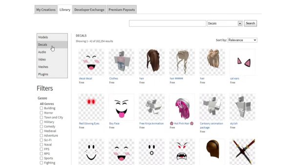 ID картинок РОБЛОКС