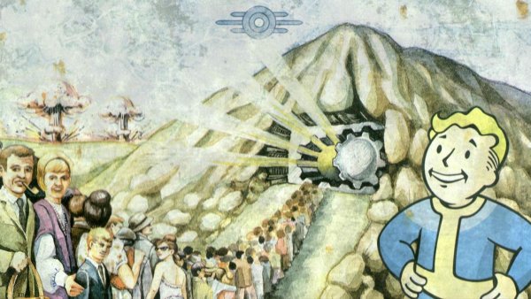 Fallout плакаты Vault Tec