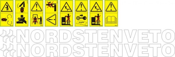 Спецтехника с наклейками