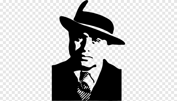 Мафиози вектор Аль Капоне