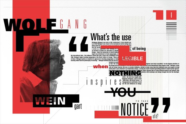 Вольфганг Вайнгарт типографика