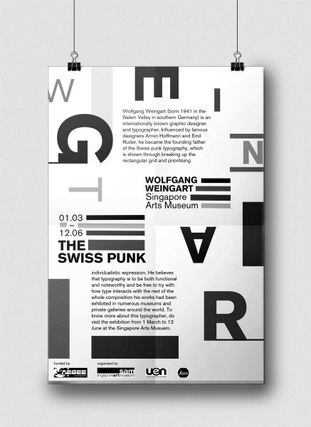 Вольфганг Вайнгарт плакаты постмодернизм