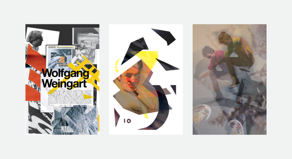 Вольфганг Вайнгарт плакаты постмодернизм