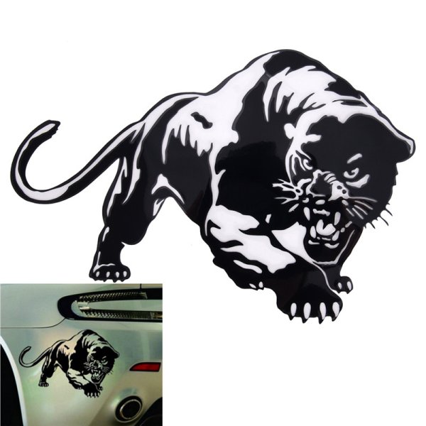 Наклейка пантера на машину