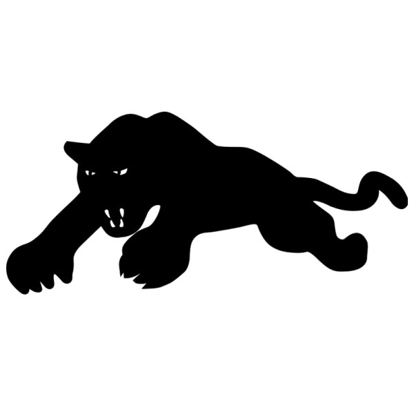 Наклейка черная пантера Марвел