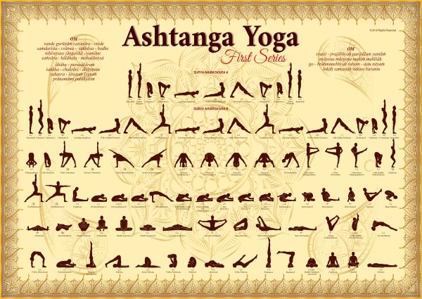 Ashtanga Yoga Primary Series poster