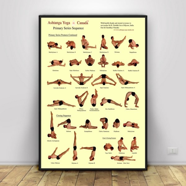 Аштанга йога Постер