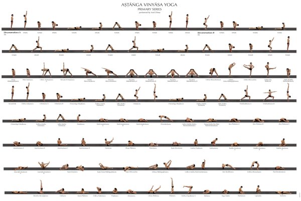 Аштанга виньяса йога последовательность