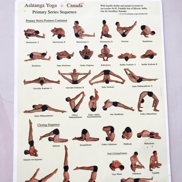 Аштанга йога комплекс упражнений