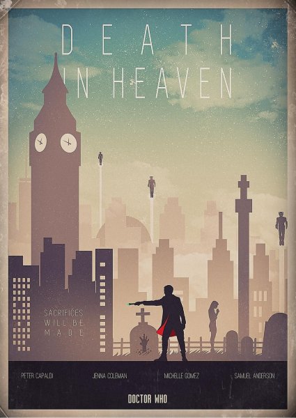 Доктор кто Постер Death in Heaven