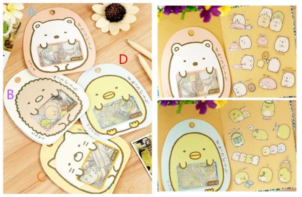 Sumikko Gurashi наклейки