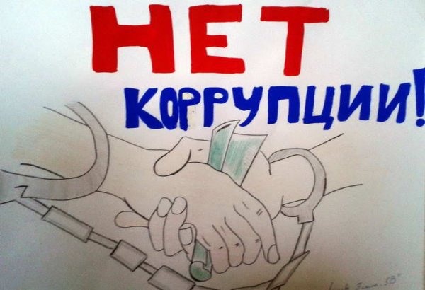 Коррупция плакат