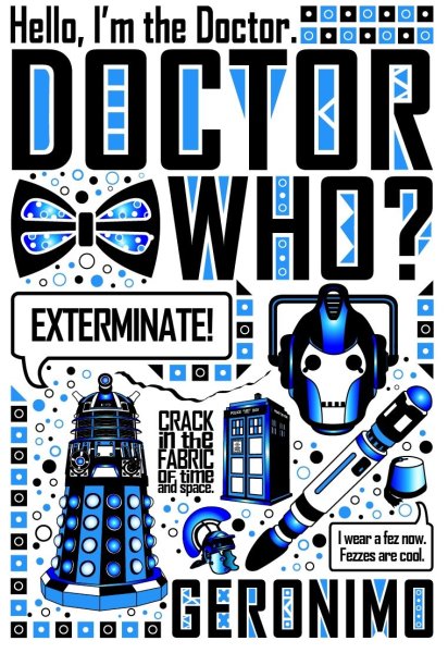Доктор кто Постер Тардис
