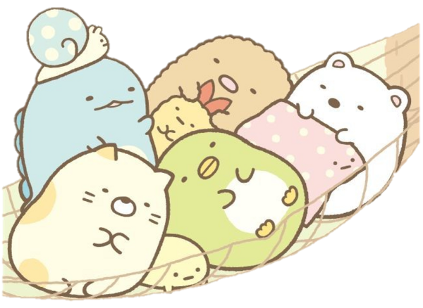Sumikko Gurashi наклейки котика