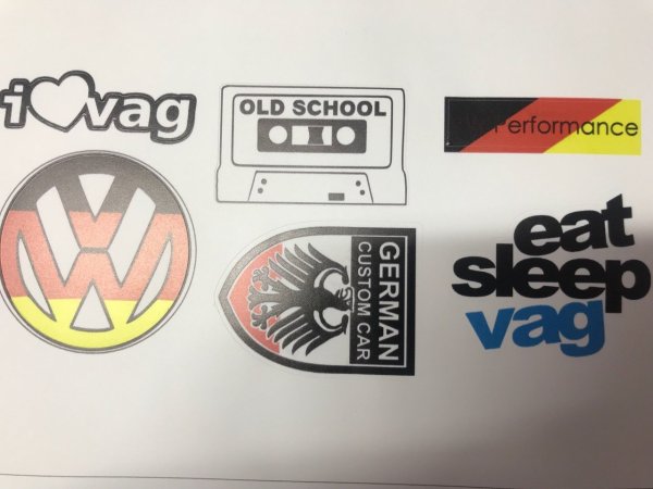 VAG Family наклейка