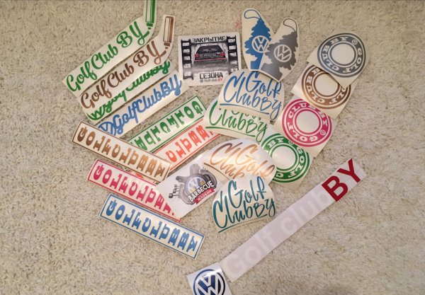 Стикеры VAG