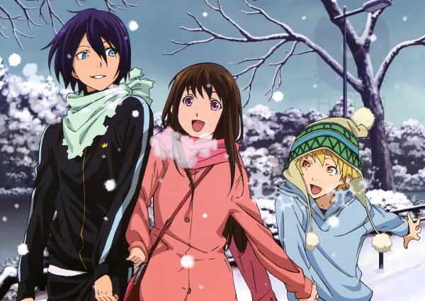 Бездомный Бог Ято Хиери и Юкине